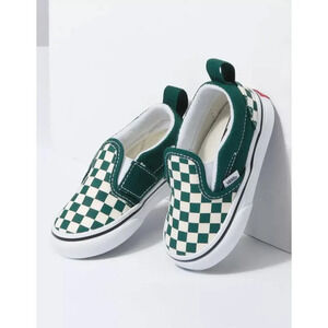 Vans Slip-On V (Color Theory)‎ Checkerboard Mountain View Toddler Size 5.0